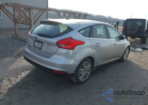 2016 Ford Focus Titanium from USA, damaged, VIN 1FADP3N23GL388364